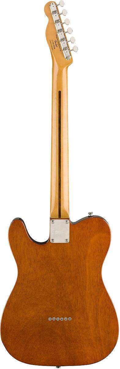 Fender Squier Classic Vibe 60S Thinline Telecaster Electric Guitar, Natural, Maple Fingerboard