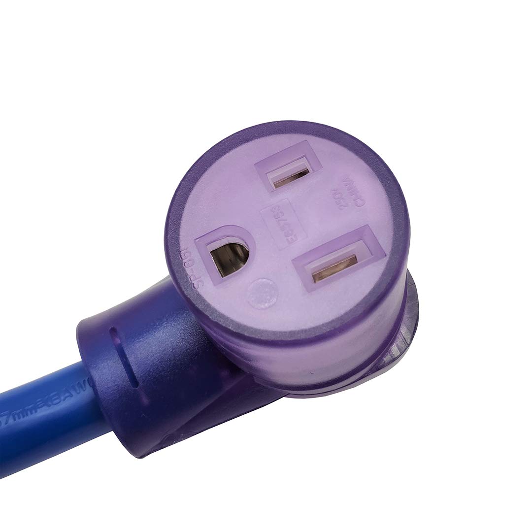 Parkworld Welder Extension Cord Nema 6 50 Extension Cord, 6 50P To 6 50R Stw 8Awg/3C For 40 Amp 250 Volt (25Ft)