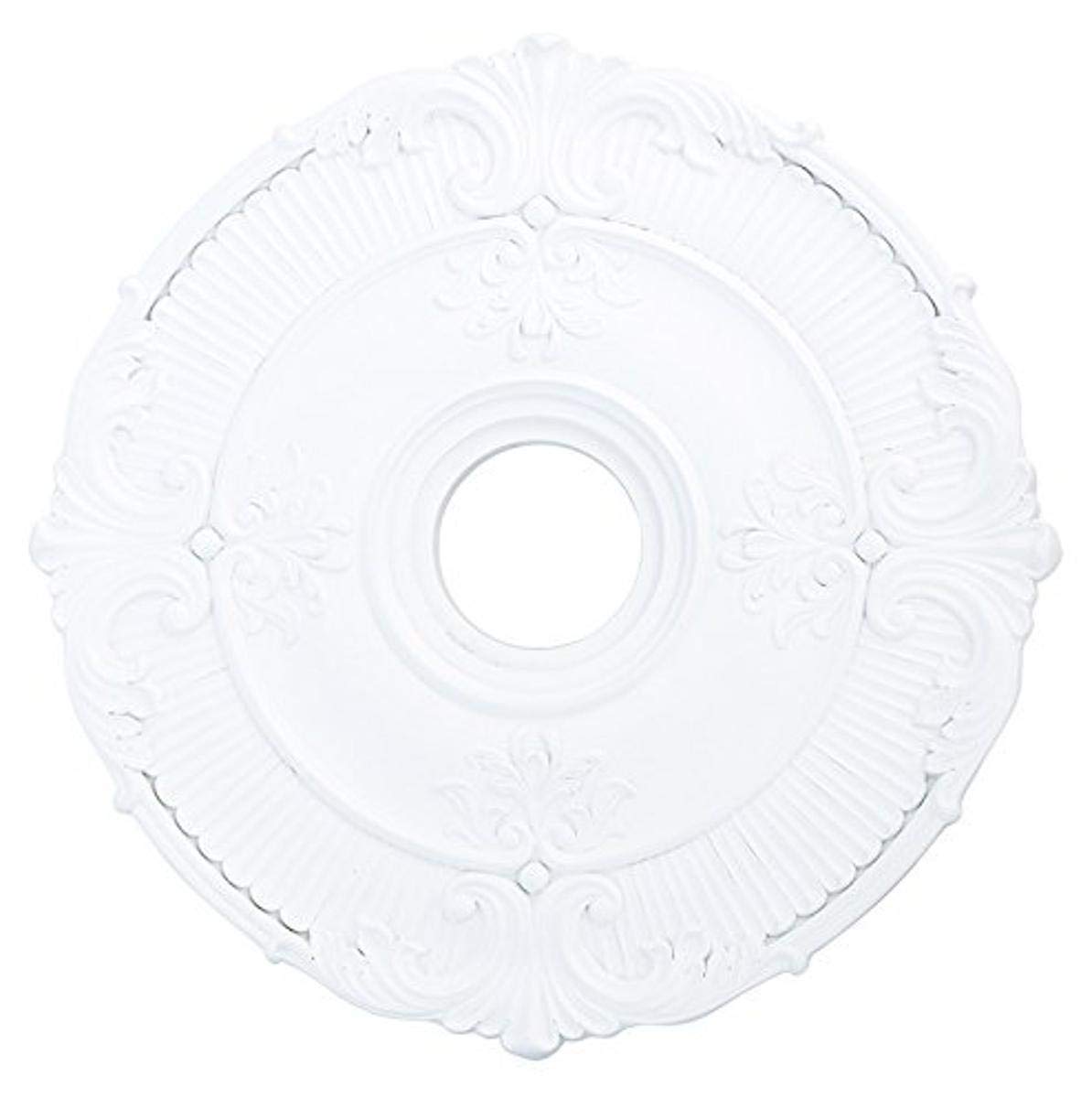 Livex Lighting 82031-03 Buckingham Ceiling Medallion, White