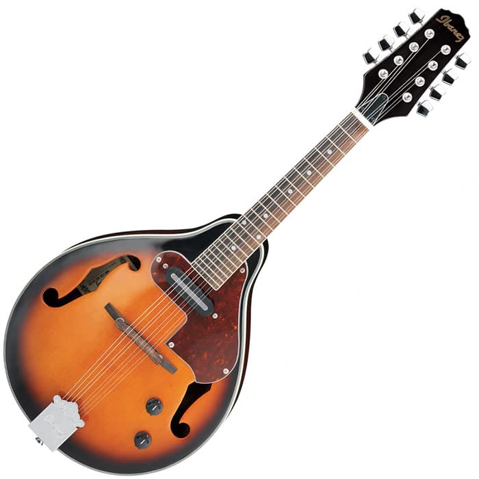 Ibanez M510Ebs A Style Mandolin, Brown Sunburst High Gloss
