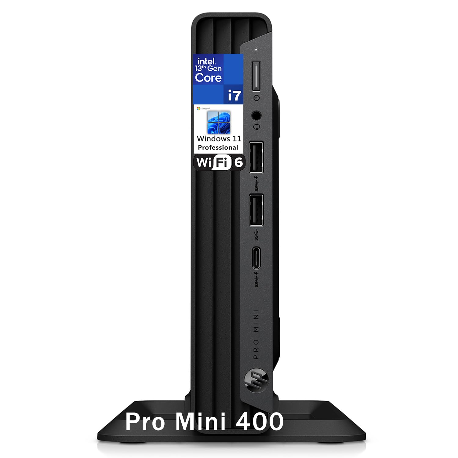 Hp Pro Mini 400 G9 Business Mini Pc Desktop Computer, 13Th Gen Intel 16-Core I7-13700T Up To 4.9Ghz, 32Gb Ddr4 Ram, 2Tb Pcie Ssd