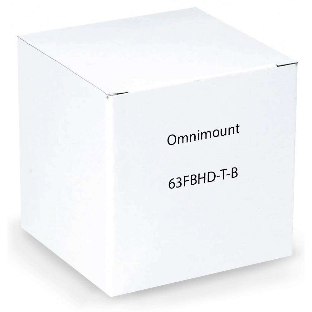 Omnimount 63Fbhd Tb Large/Extra Large Fastback Hd Tilt Mount For 37   63 Inch Flat Panels Black