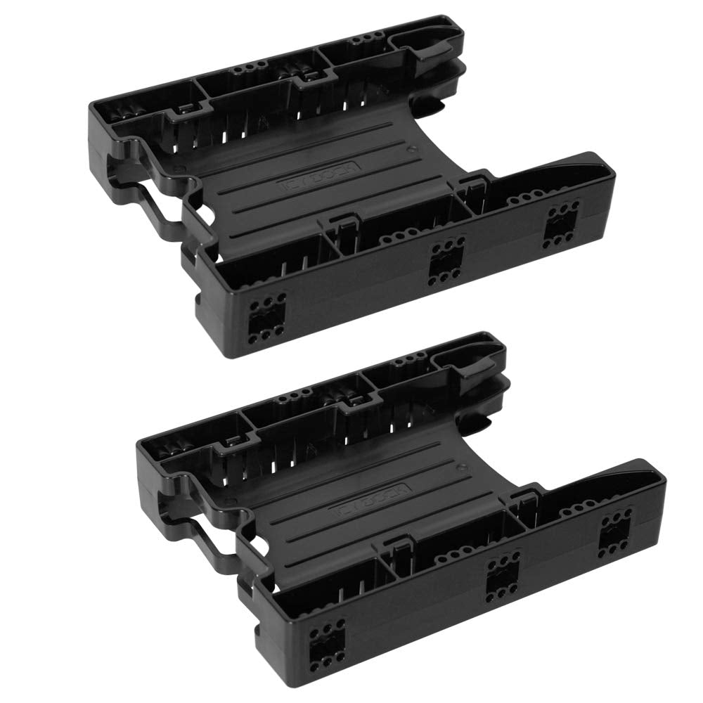 ICY DOCK MB290SPB Toolless Dual 2.5 to 3.5 HDD Drive Bay SSD Mount / Kit / Bracket / Adapter  EZFit Lite MB290SPB