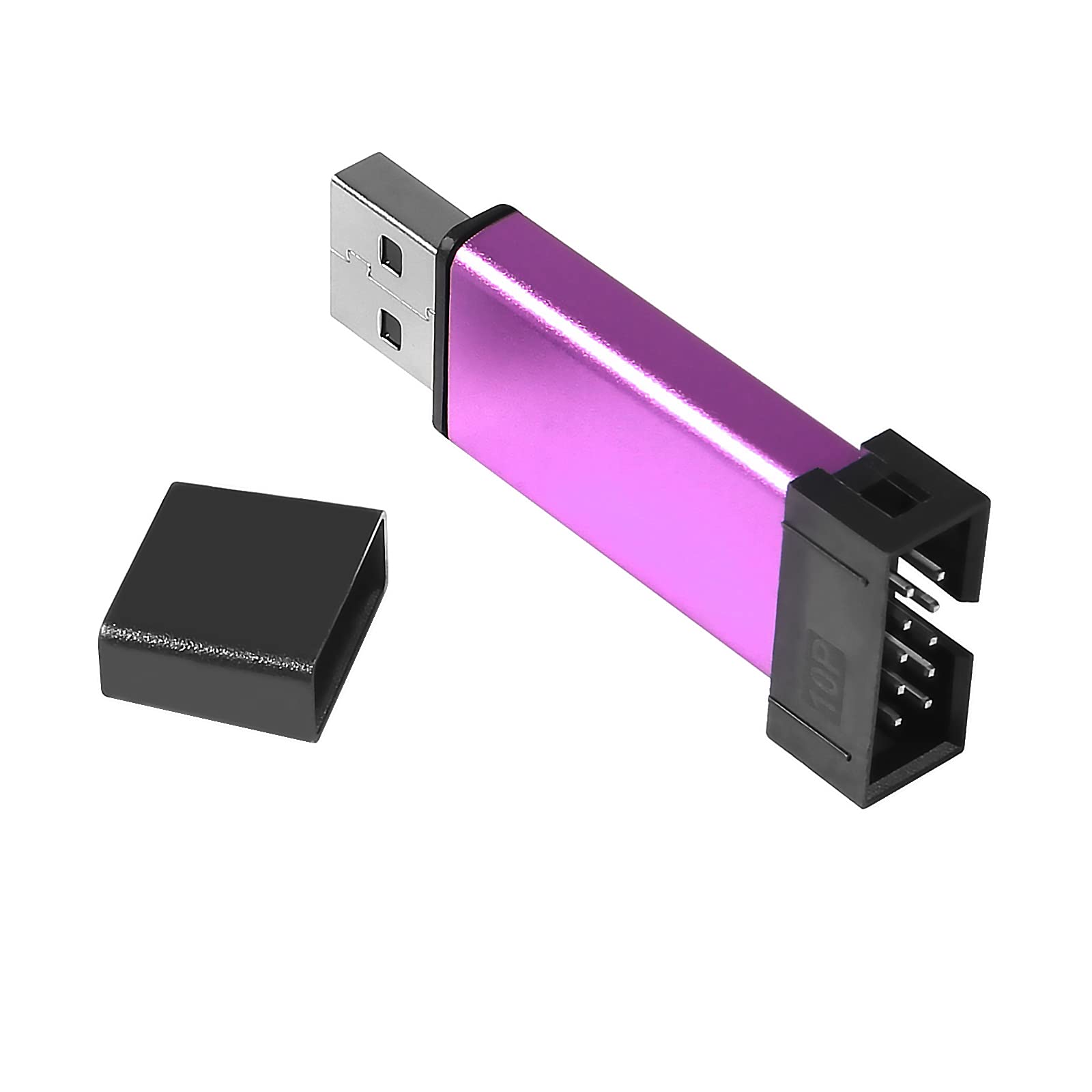 Aitiao 2Pcs St Link V2 Emulator Downloader Programming Unit Mini Stm8 Stm32 M89 With Cable (Random Color)