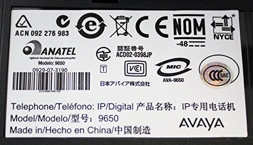 Avaya 9650 Ip Phone
