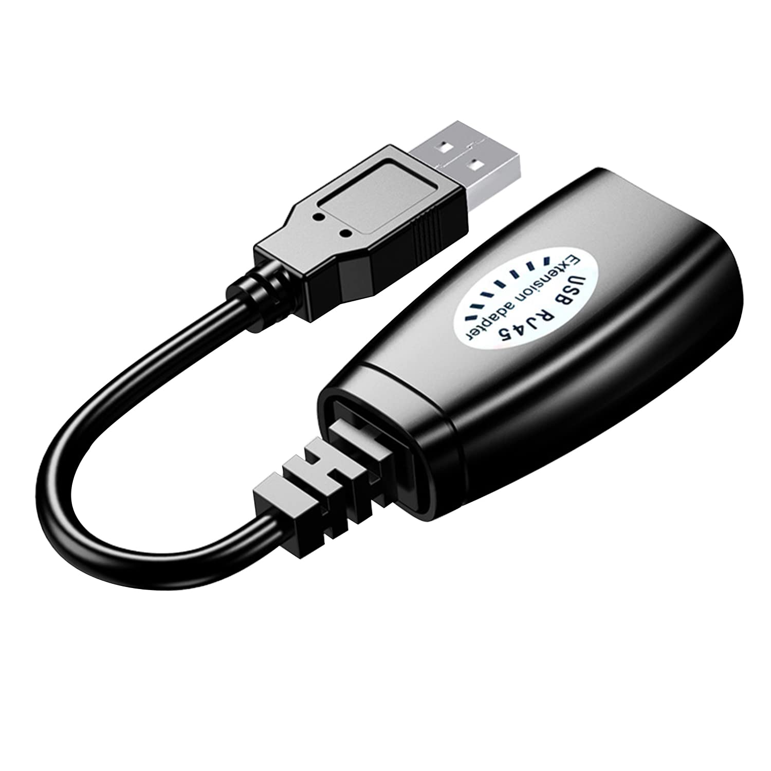 Lixintian Usb (Male) (Female) To Rj45 Adapter Set Usb To Rj45 Lan Extension Adapter Over Cat5/ Cat5E/ Cat6 Cable