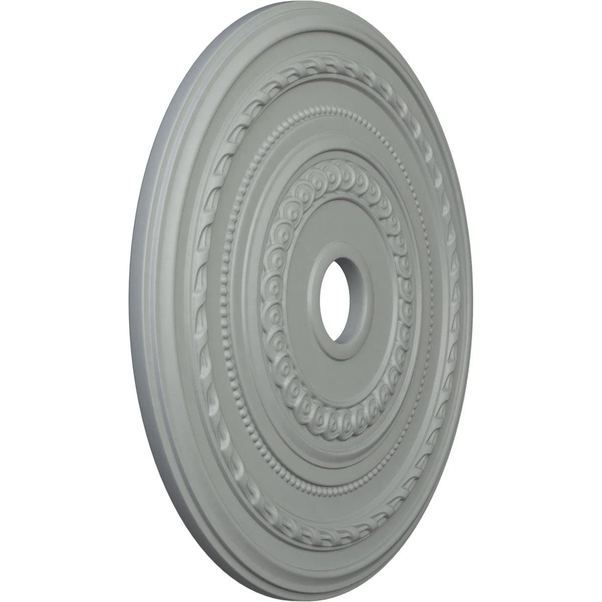 Ekena Millwork Cm25Cobmc Cole Ceiling Medallion, 25 3/8''Od X 3 3/8''Id X 1 3/8''P, Hand Painted Burnished Mahogany Crackle