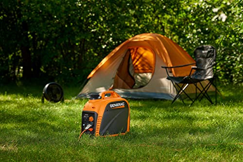 Generac 8250 Gp2500I 2,500 Watt Gas Powered Portable Inverter Generator   Compact And Lightweight Design With Parallel Capabilit