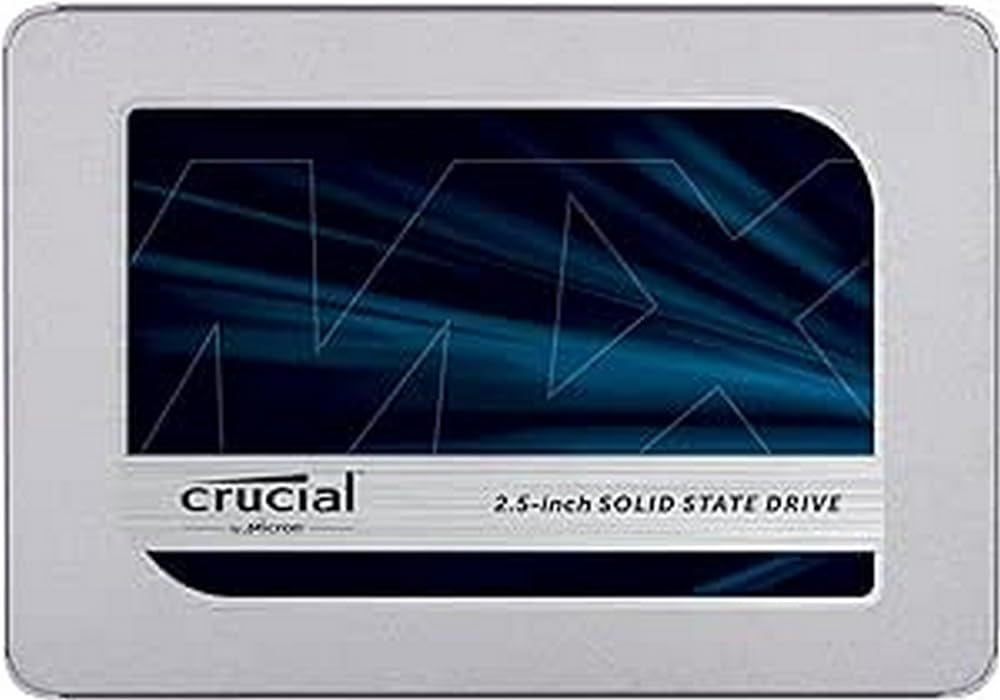 Crucial Mx500 500Gb 3D Nand Sata 2.5 Inch Internal Ssd, Up To 560Mb/S   Ct500Mx500Ssd1