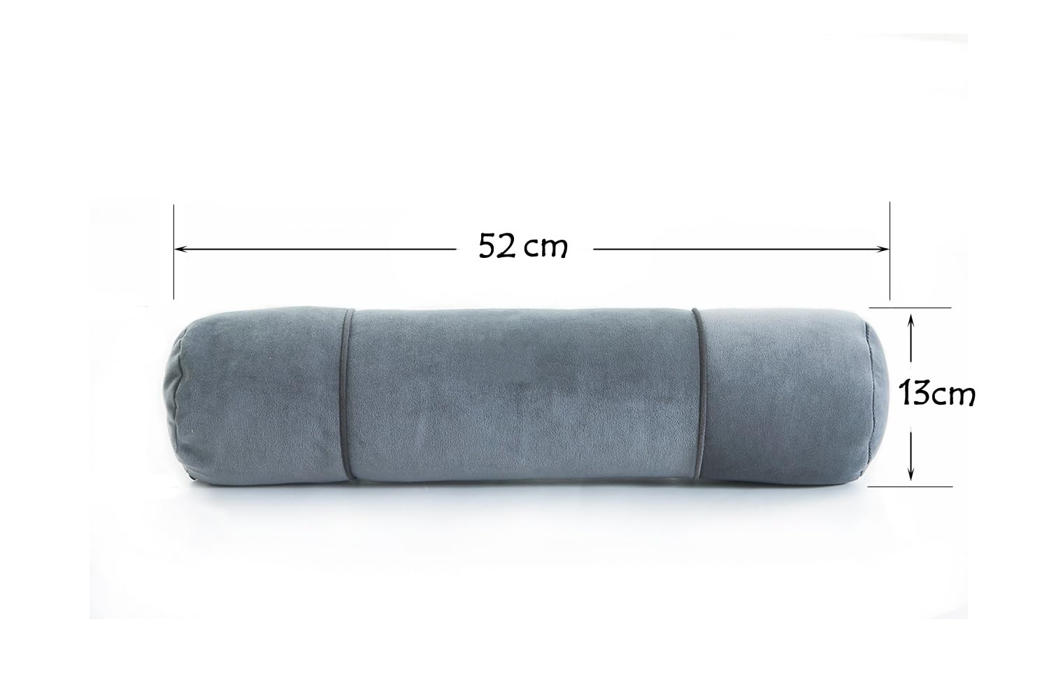 Alibo Cervical Cylinder Round Roll 20''  5'' Long Bolster Neck Pillow Back Sleeper Bed Throw Pillow Leg Massage Supports With Wa