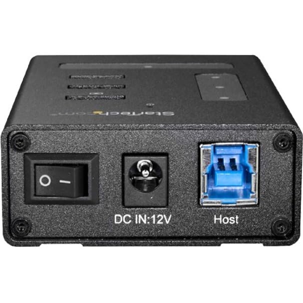 Startech.Com 4 Port Usb 3.0 Hub   Usb Type A To 1X Usb C & 3X Usb A   Commercial Metal Usb Hub   Superspeed Usb 3.0 (5Gbps)   Se