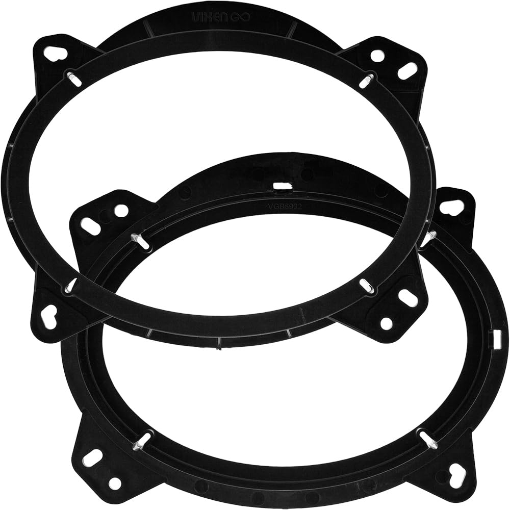 Kicker Speakers 6X9 Inch For Toyota Fj Cruiser 2007-2014 Upgrade Kit - Pair Of Cs Series With Adapters And Harness, Car Audio Fr