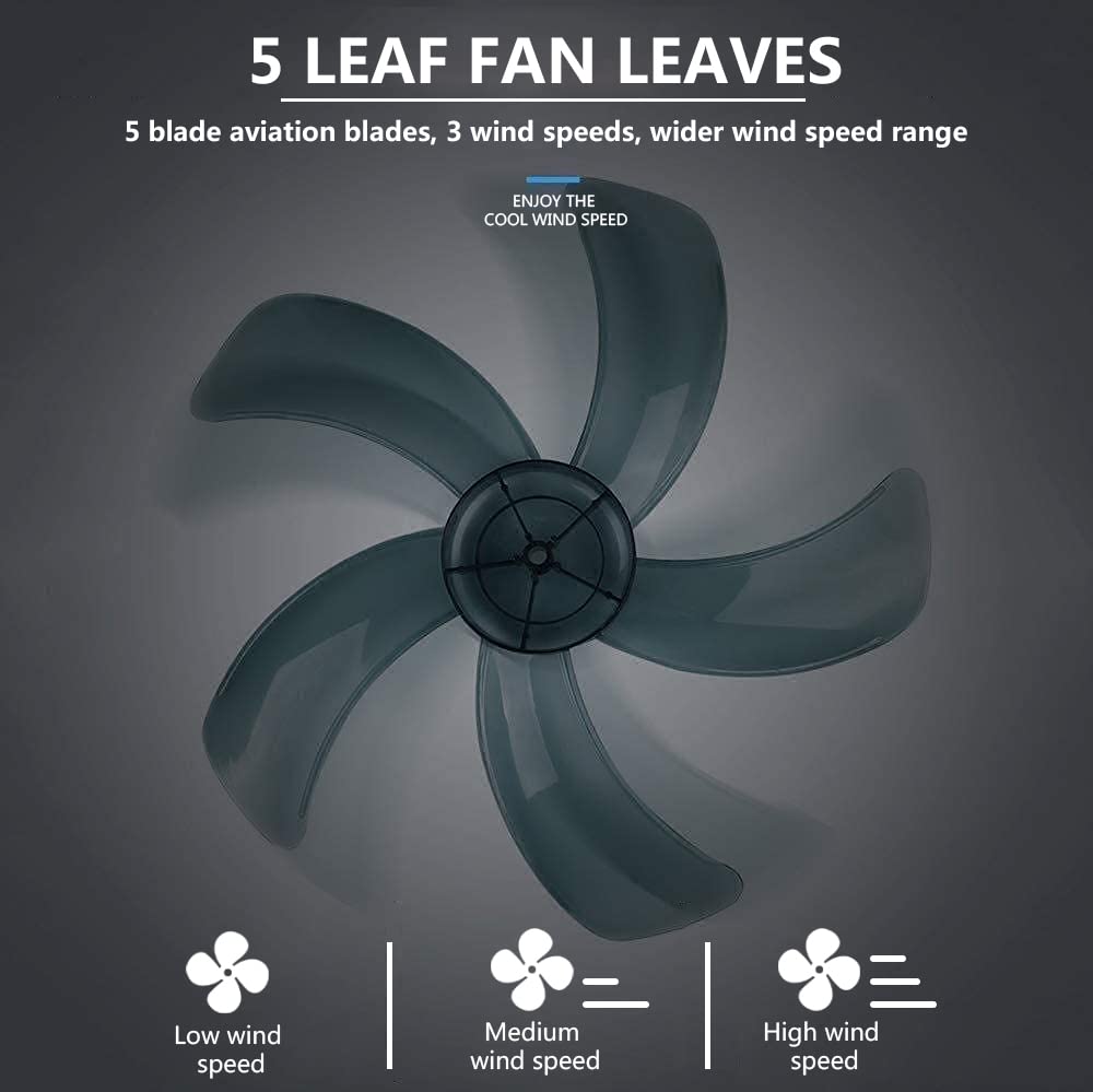 Aottop 16 Inch Wall Mount Fan With Remote Control   2 Pack, 3 Speed And 3 Modes, Timer Function, Adjustable Head, Oscillating Fa