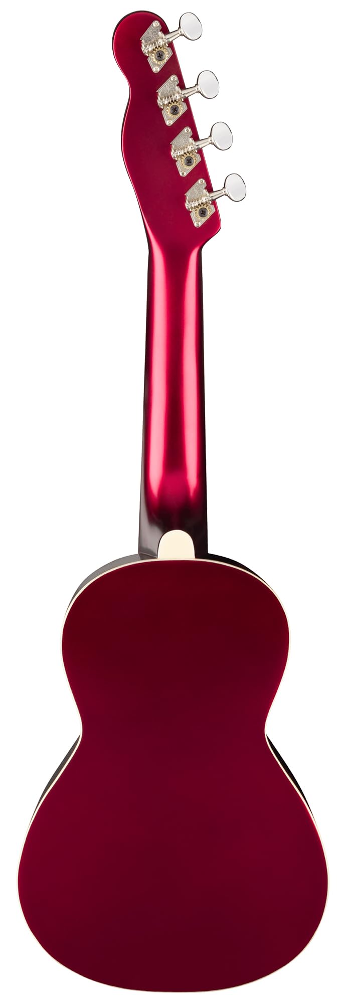 Fender Monterey Concert Ukulele - Cherry Bundle With Gig Bag, Tuner, And Austin Bazaar Instructional Dvd