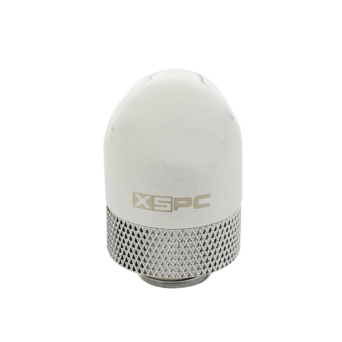 Xspc G1/4'' 90 Degree Rotary Fitting V2, Chrome, 4 Pack