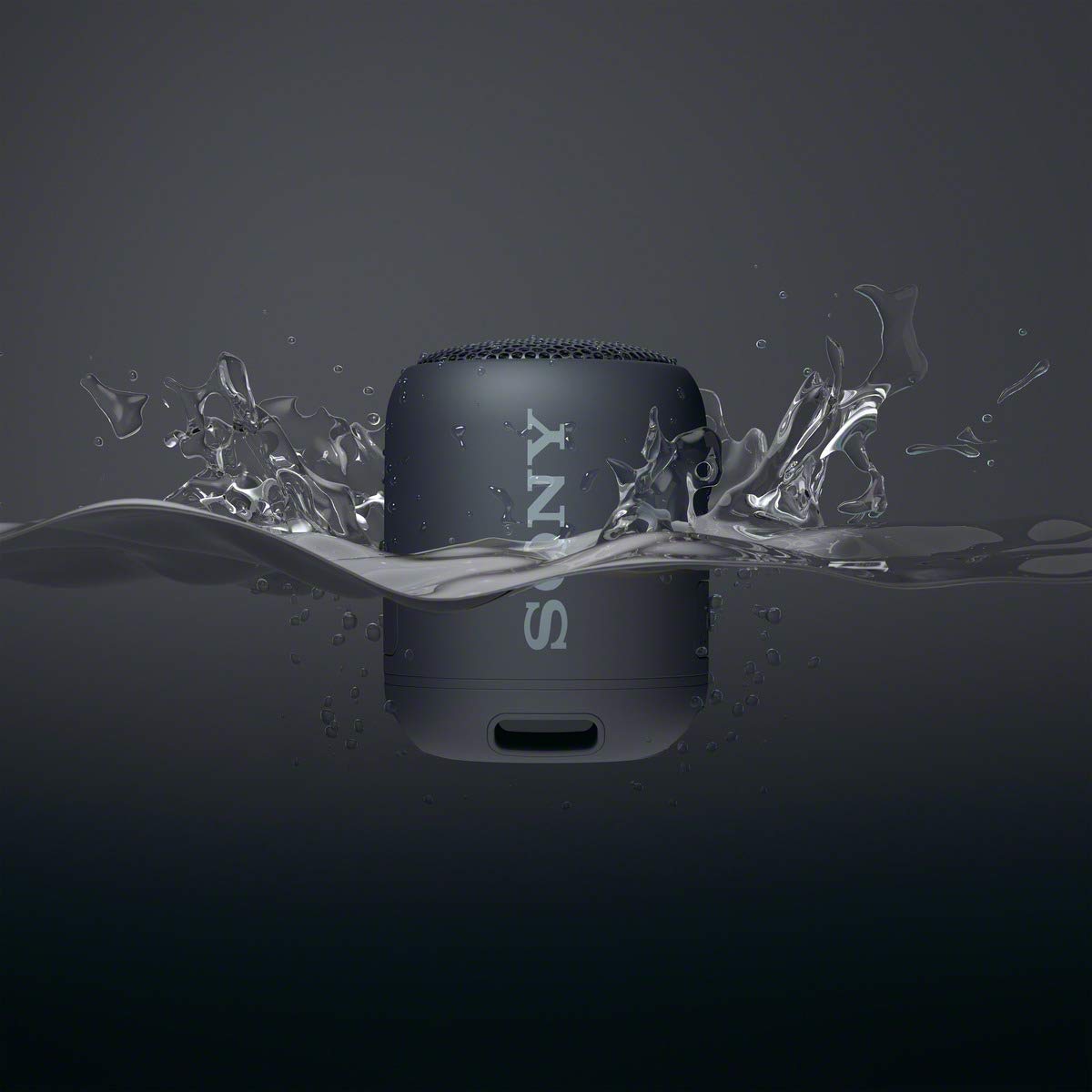 Sony Compact And Portable Waterproof Wireless Speaker With Extra Bass - Black