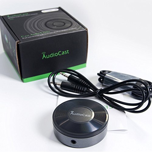 Acemax M5 Audiocast Wifi Wireles Audio Adapter Airplay Dlna Spotify Iheartradio Supporting Stream Audio To Speaker Systems Over