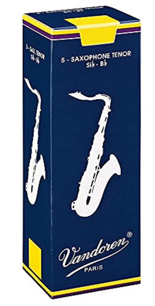 Vandoren Sr2215 Tenor Sax Traditional Reeds Strength 1.5; Box Of 5