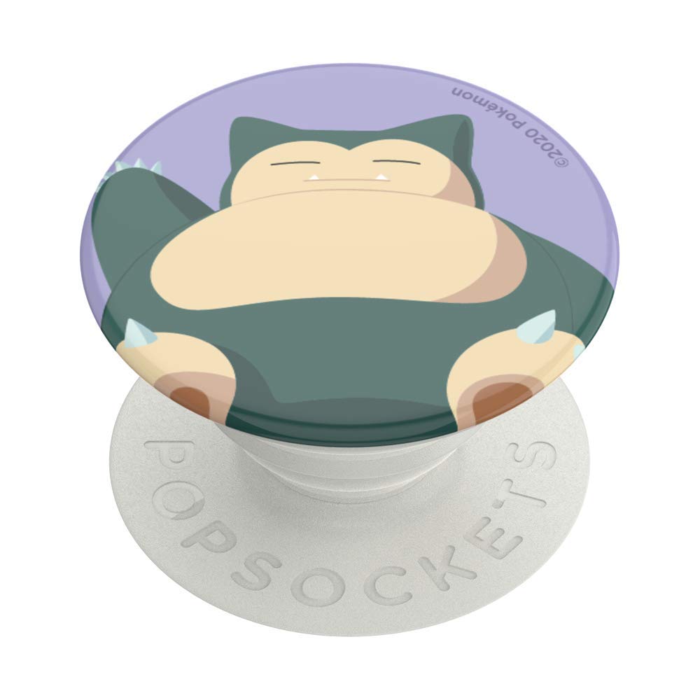 PopSockets Phone Grip with Expanding Kickstand, Adhesive Grip, Pok  mon - Snorlax Knocked