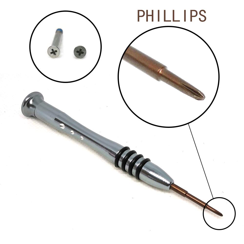 Godshark 2 Sets Replacement Screws With Screwdriver For Macbook Pro 13'' 15'' 17'' A1278 A1286 A1297 2009 2012, Unibody Bottom C