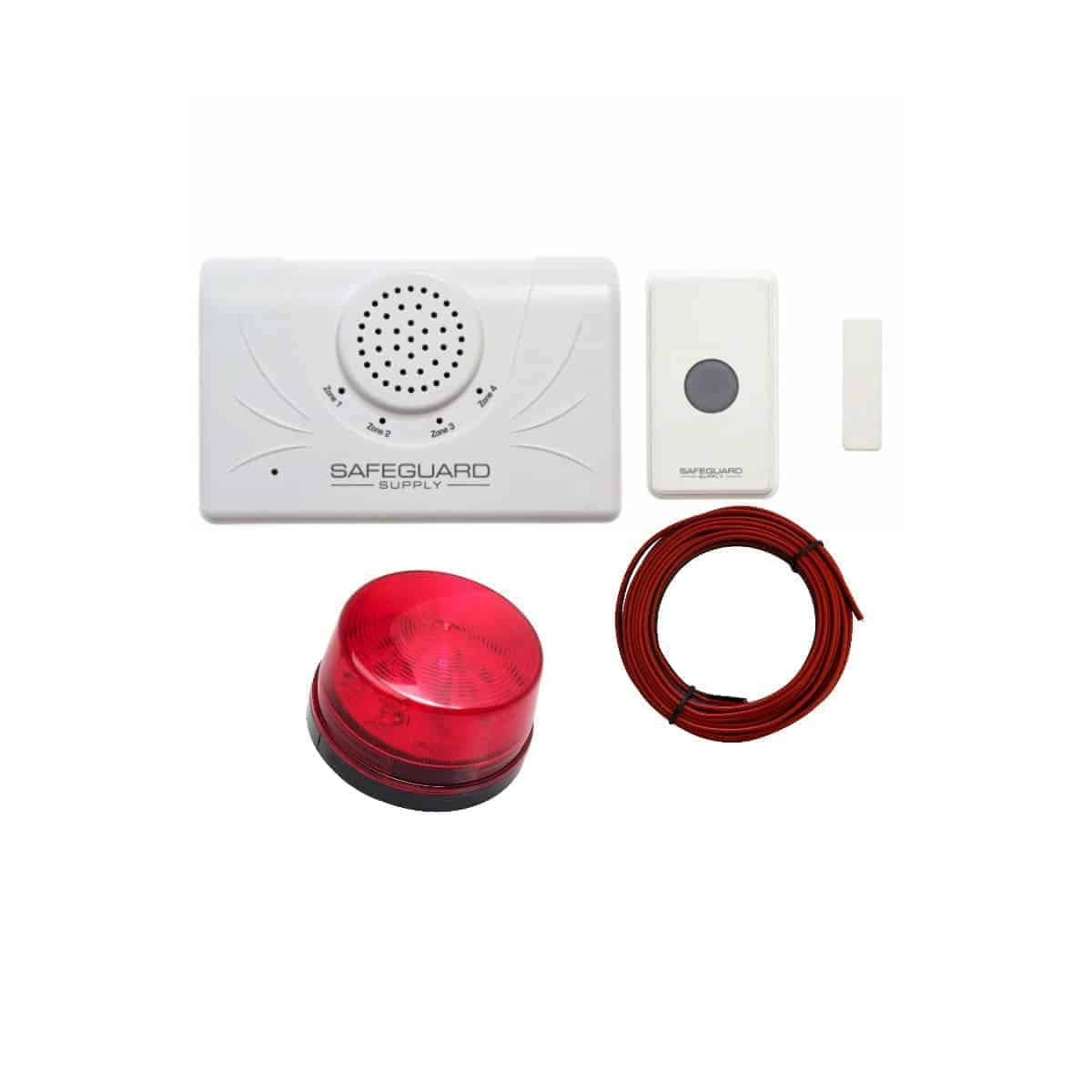 Warehouse Doorbell Wdk Era Strobe  Commercial Wireless Doorbell System With Flashing Strobe Light For Noisy & Hearing Impaired E