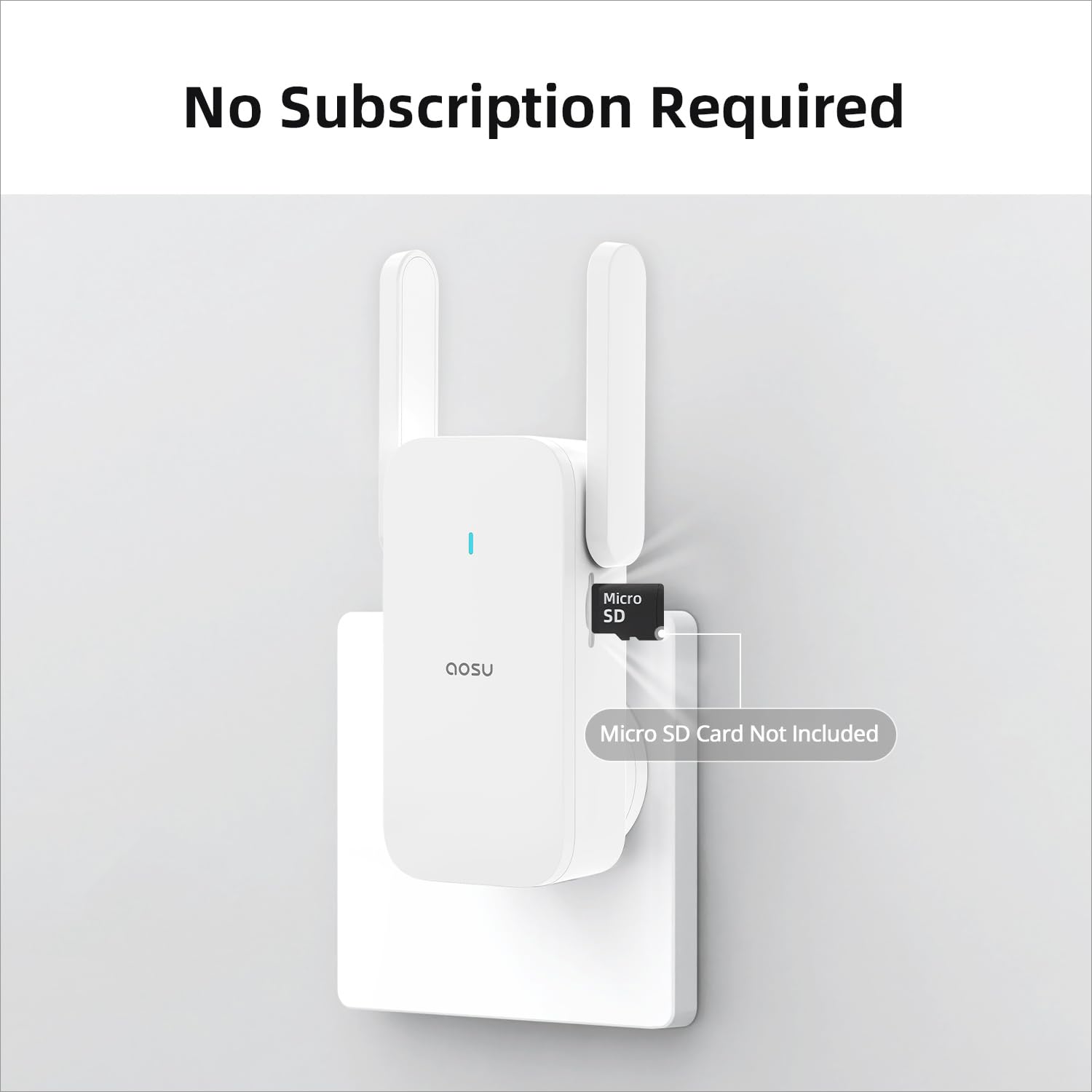 Aosu Doorbell Camera Wireless, Battery Powered Video Doorbell With Chime, 2K Resolution, No Monthly Fees, 166 Ultra Wide Angle,