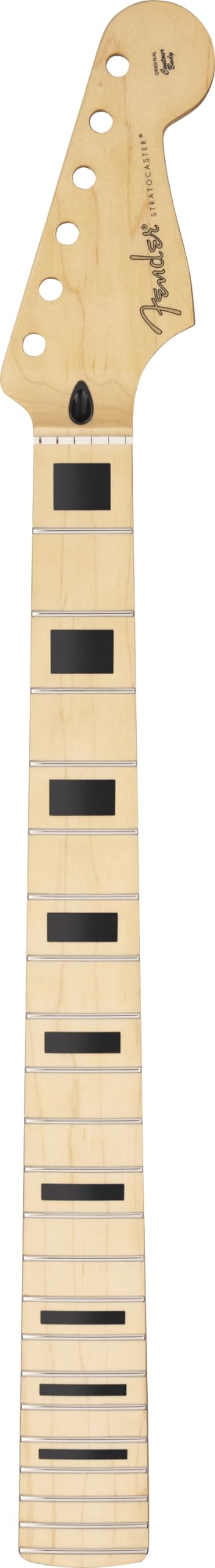 Fender Player Series Stratocaster Neck, Modern C, 22 Medium Jumbo Frets, Maple Fingerboard, With Block Inlays