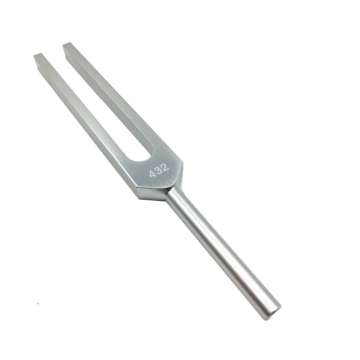 432 Hz Aluminum Alloy Tuning Fork, With Wooden Hammer And Cleaning Cloth For Tune Violin Piano, Guitar, Perfect Healing, Balanci
