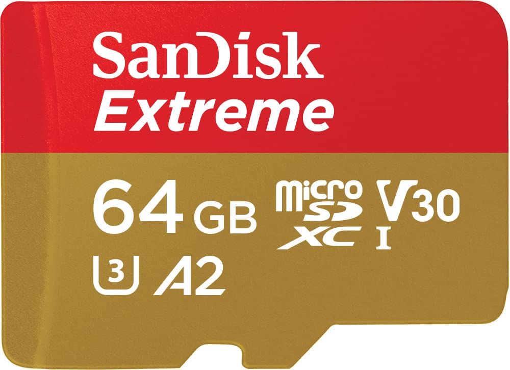 Sandisk Extreme 64 Gb Microsdxc Uhs I Class 10, W128273944 (Class 10)