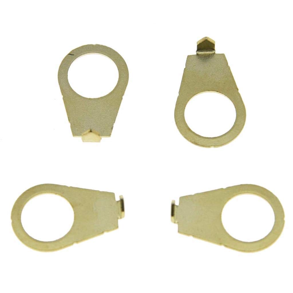 Set Of 4 Gold Lp Guitar Knobs Pointer Plate 3/8'' Knob Indicator For Usa Les Paul With Cts Pots