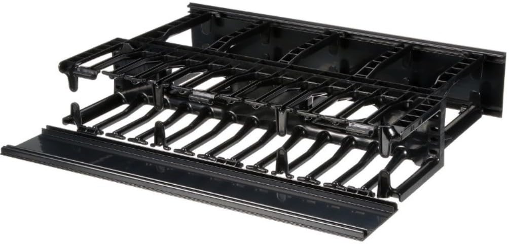 Panduit Nm2 Horizontal Cable Manager, Black