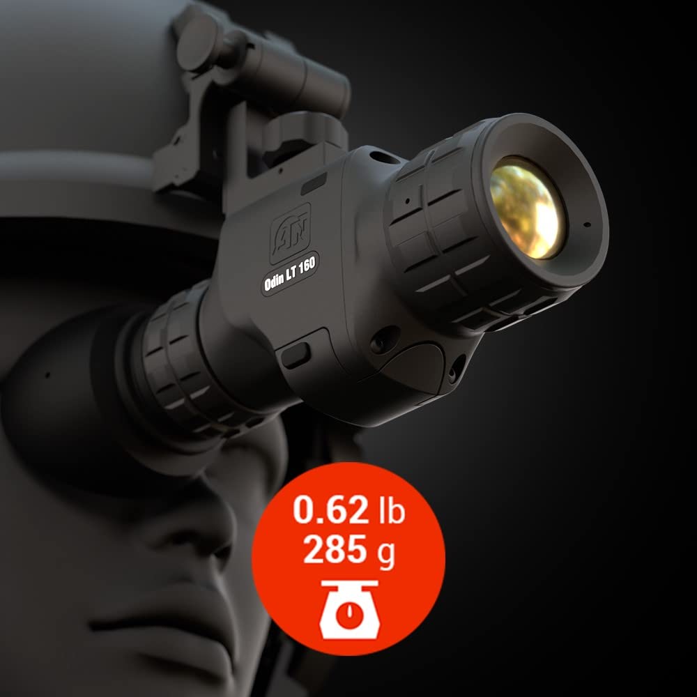 Atn Odin Lt 320X240; 2 4X; 19 Mm Wearable Compact Thermal Monocular Lightweight Handheld