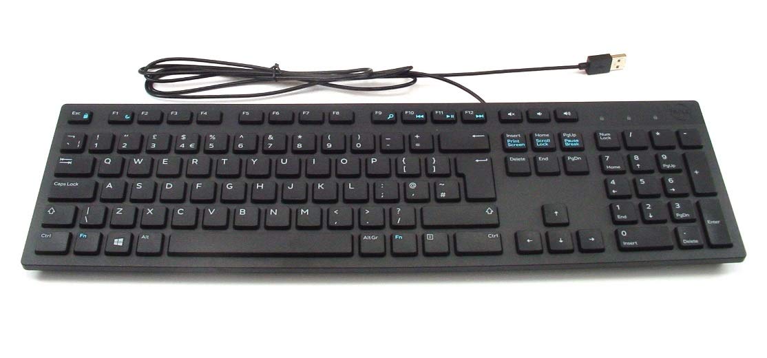 Dell KB216 USB Keyboard   Black