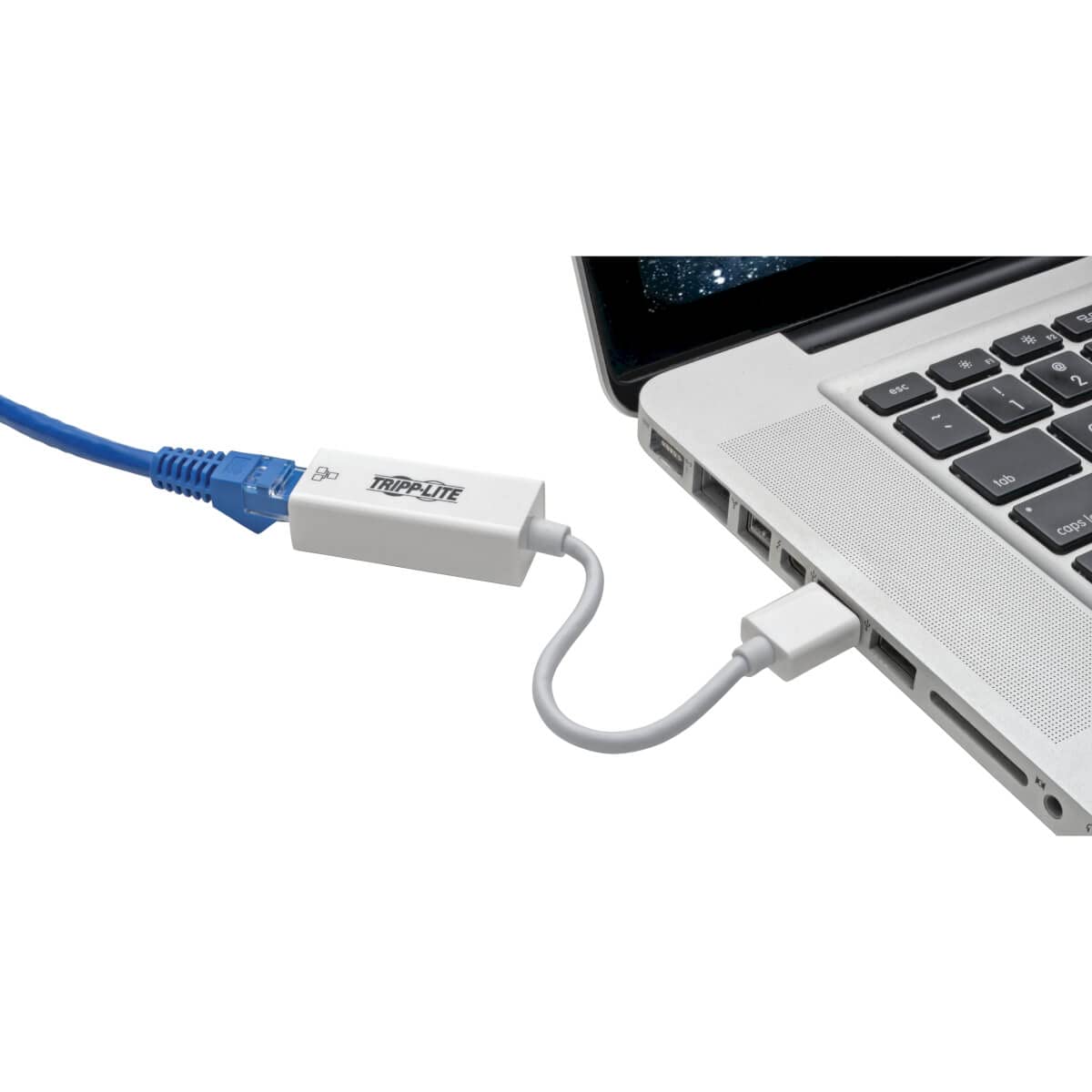 Tripp Lite Usb 3.0 Superspeed To Gigabit Ethernet Nic Network Adapter, White (U336 000 Gbw)