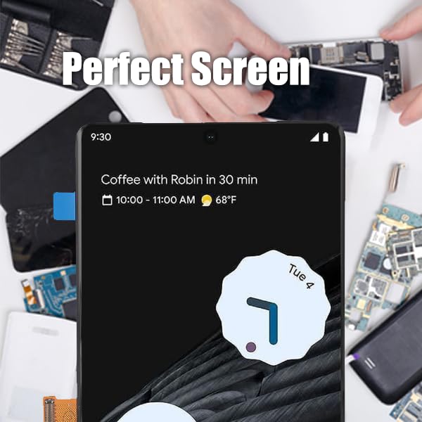 Amoled Screen Replacement For Google Pixel 7 Pro Gp4Bc Ge2Ae, 6.7In Touch Screen Digitizer Assembly With Tool, 3120X1440 Resolut