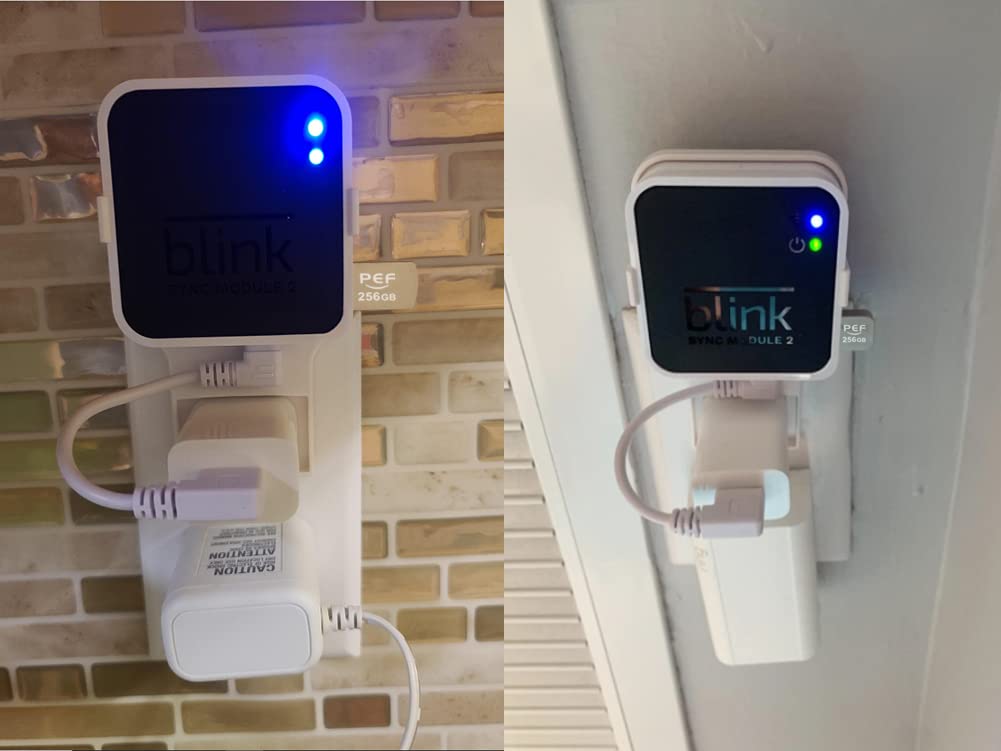 256Gb Blink Usb Flash Drive For Local Video Storage And The Outlet Mount For Blink Sync Module 2(Blink Add On Sync Module 2 Itself Is Not Included)