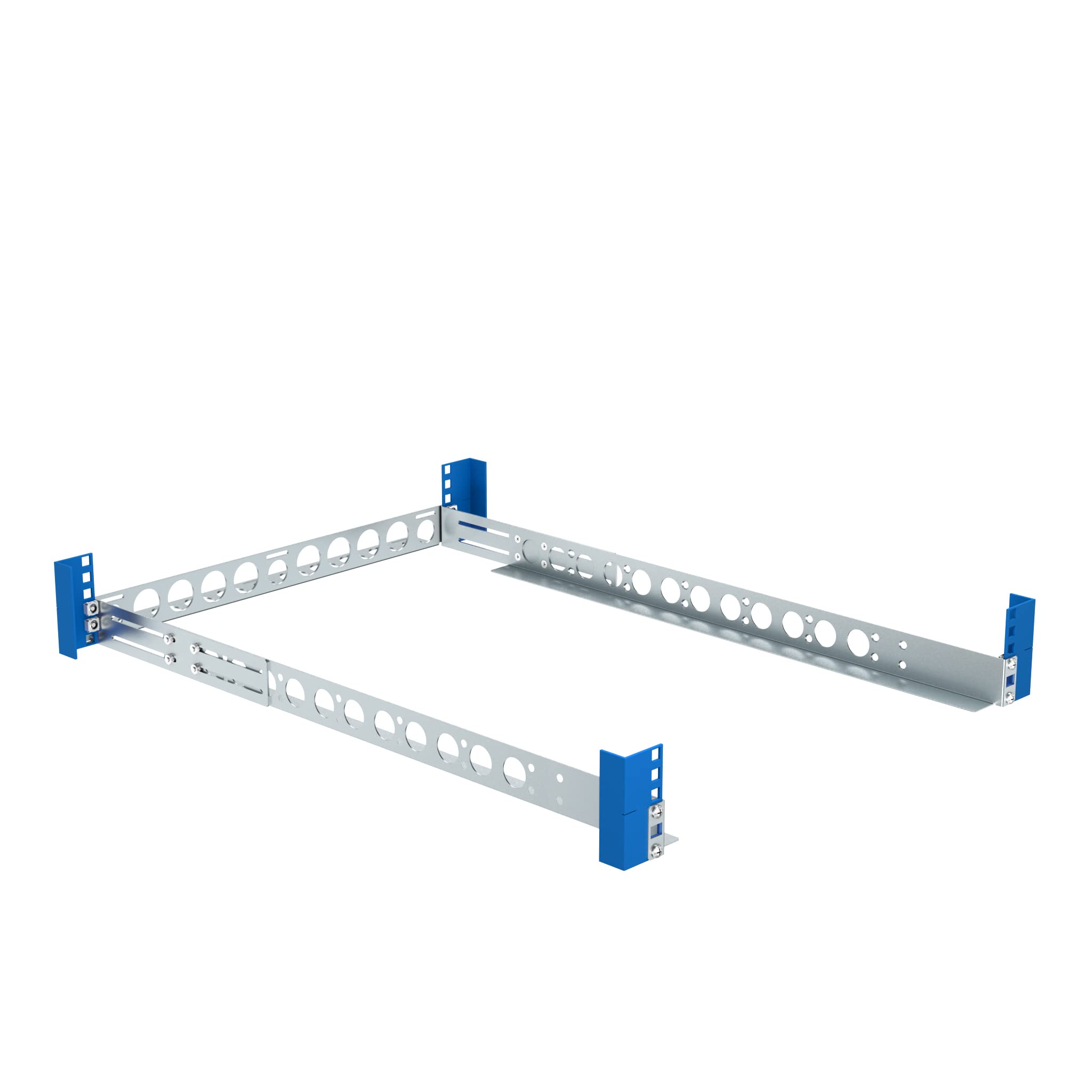 Racksolutions 1U 4-Post Universal Rack Mount Rail Kit With Cable Management Bar For All Servers - Dell Hp Ibm Lenovo Compatible