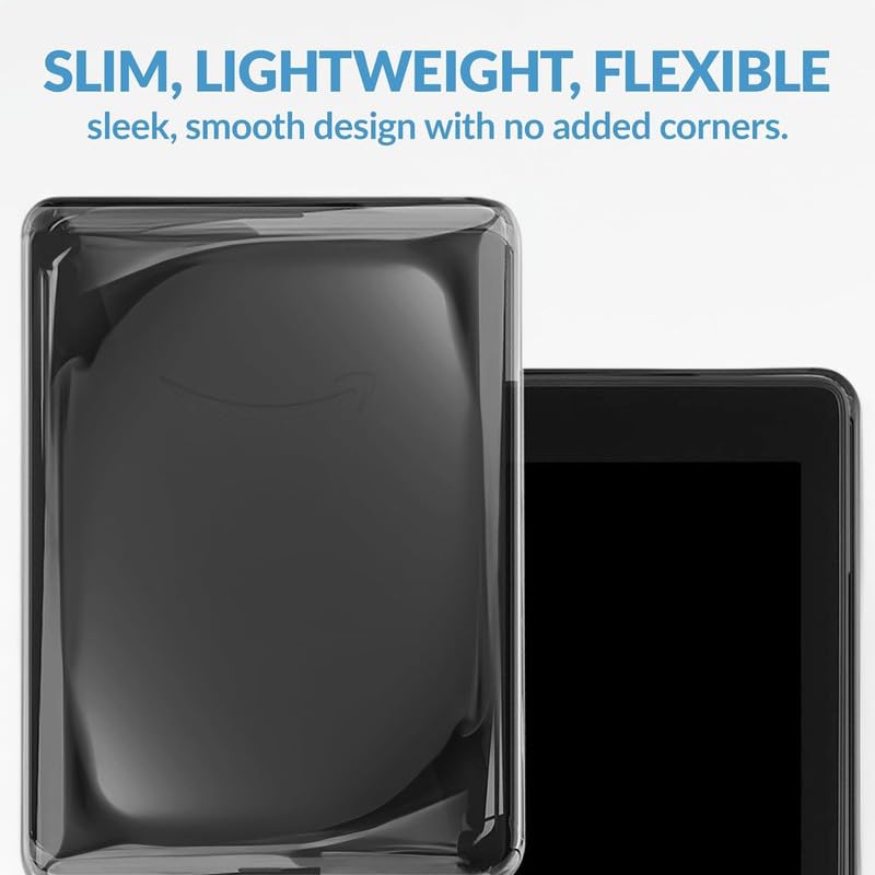 Strapsicle Clear Case For Kindle 10Th Generation (2019)   Transparent Silicone Protector Cover For Kindle Devices   Enhanced Pro