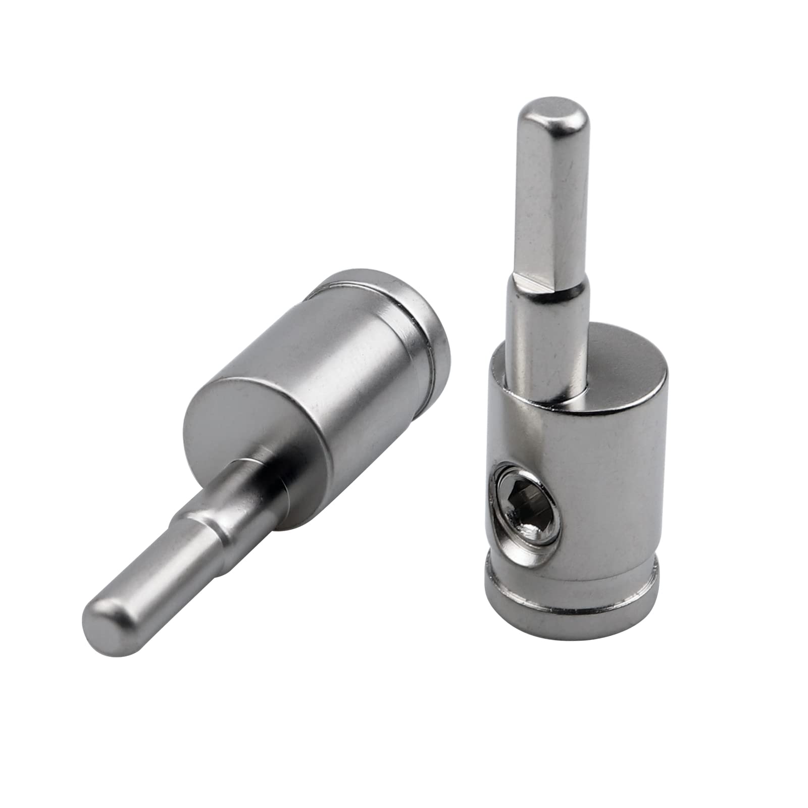 Zookoto 2 Pcs Audio 4 Gauge To 8 Gauge Wire Ga Reducer, For Car Stereo Audio Awg Pin Power Ground Wire Reducer