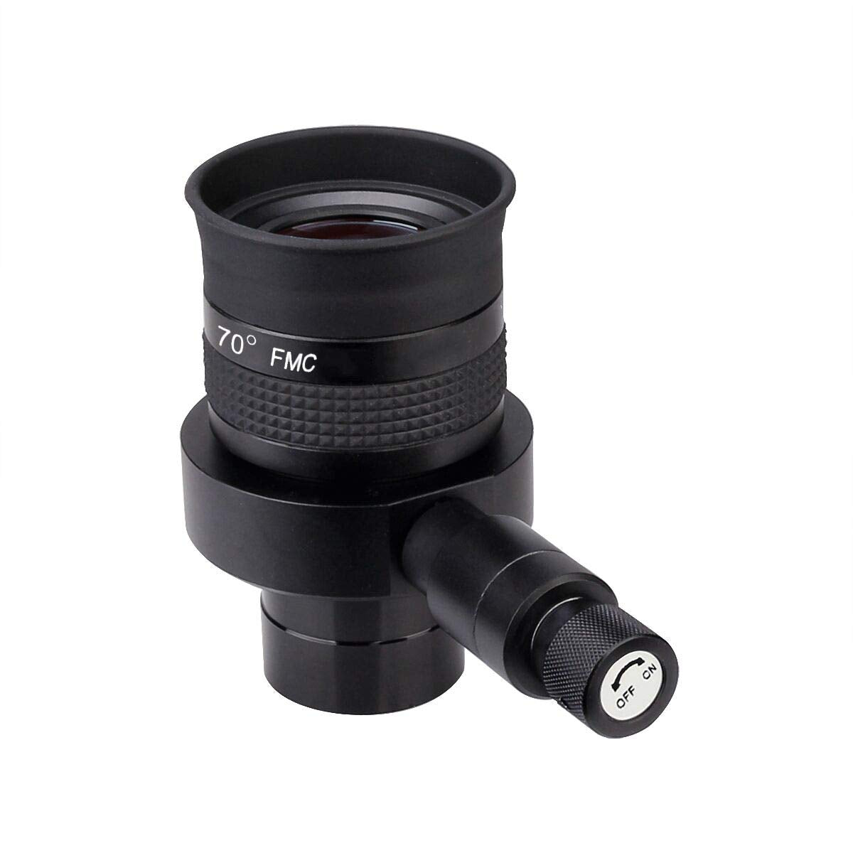 SVBONY SV152 Reticle Eyepiece 1.25 Inch Crosshair Eyepiece 20mm Illuminated Centering Telescope Eyepiece SWA 70 Degree Adjustabl