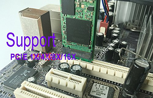 Sintech Nvme Pcie,M.2(Ngff) M Key Ssd To Pci-E X1 Adapter Card,Compatible For Samsung 960 970 Evo