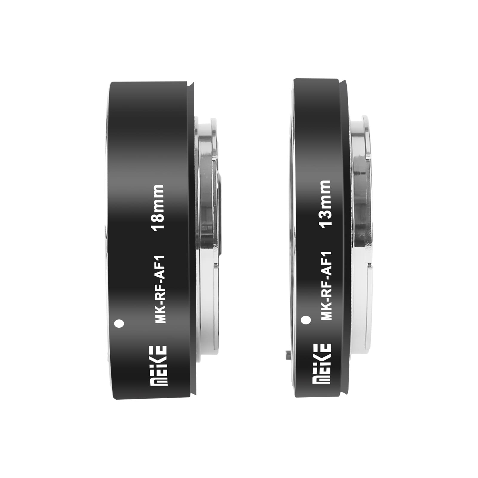 Meike Mk Rf Af1 13Mm + 18Mm Metal Af Full Frame Macro Extension Tube Adapter Ring Kit For Eos R Series Cameras Rf Mount Cameras
