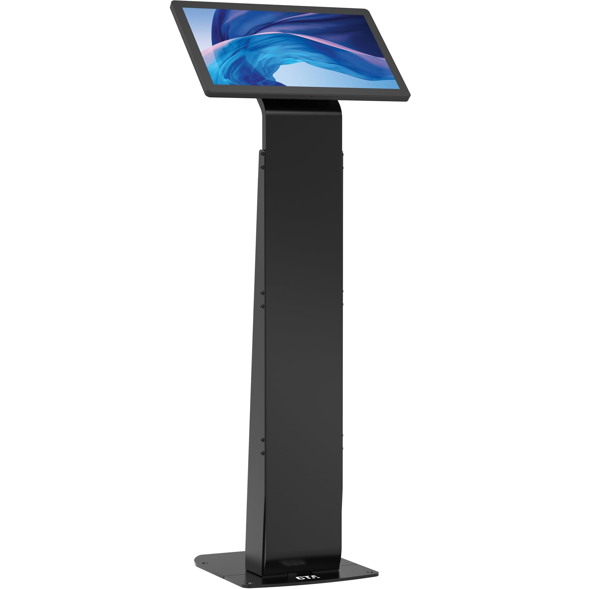 Premium Monitor Floor Stand - CTA Premium Floor Stand for Monitors up 32 - Black - (ADD-PARAFSM)