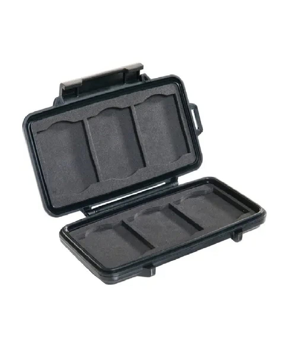 Pelican 0945 Compact Flash Memory Card Case (Black)