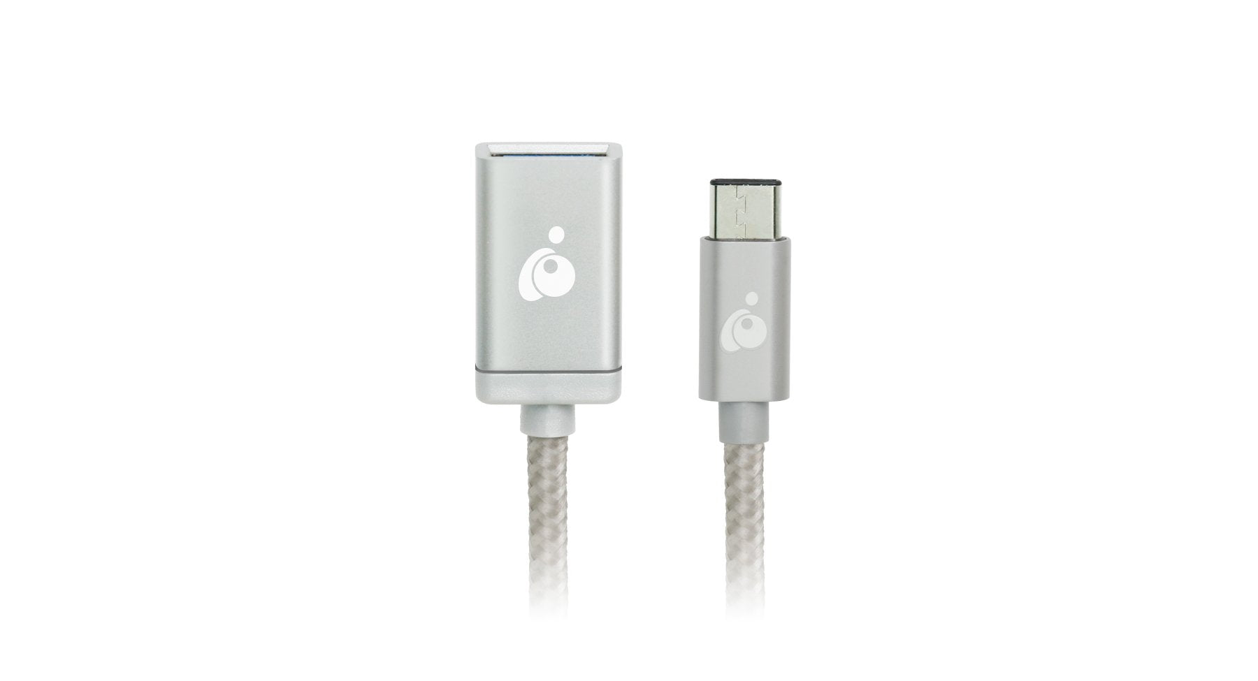 Charge & Sync Usb-C To Usb Type-A Adapter - Silver