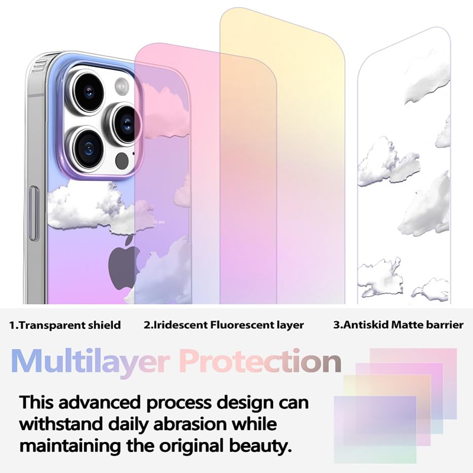 I Mgae In Ar Cute Clear Crystal Designed For Iphone 13 Pro Max Case 6.7 Inch 5G 2021 Released,Shockproof Protective Phone Cases