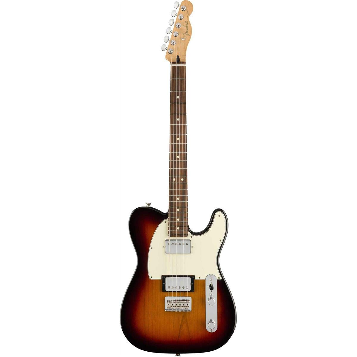 Fender Player Telecaster HH Electric Guitar, 3-Color Sunburst, Pau Ferro Fingerboard
