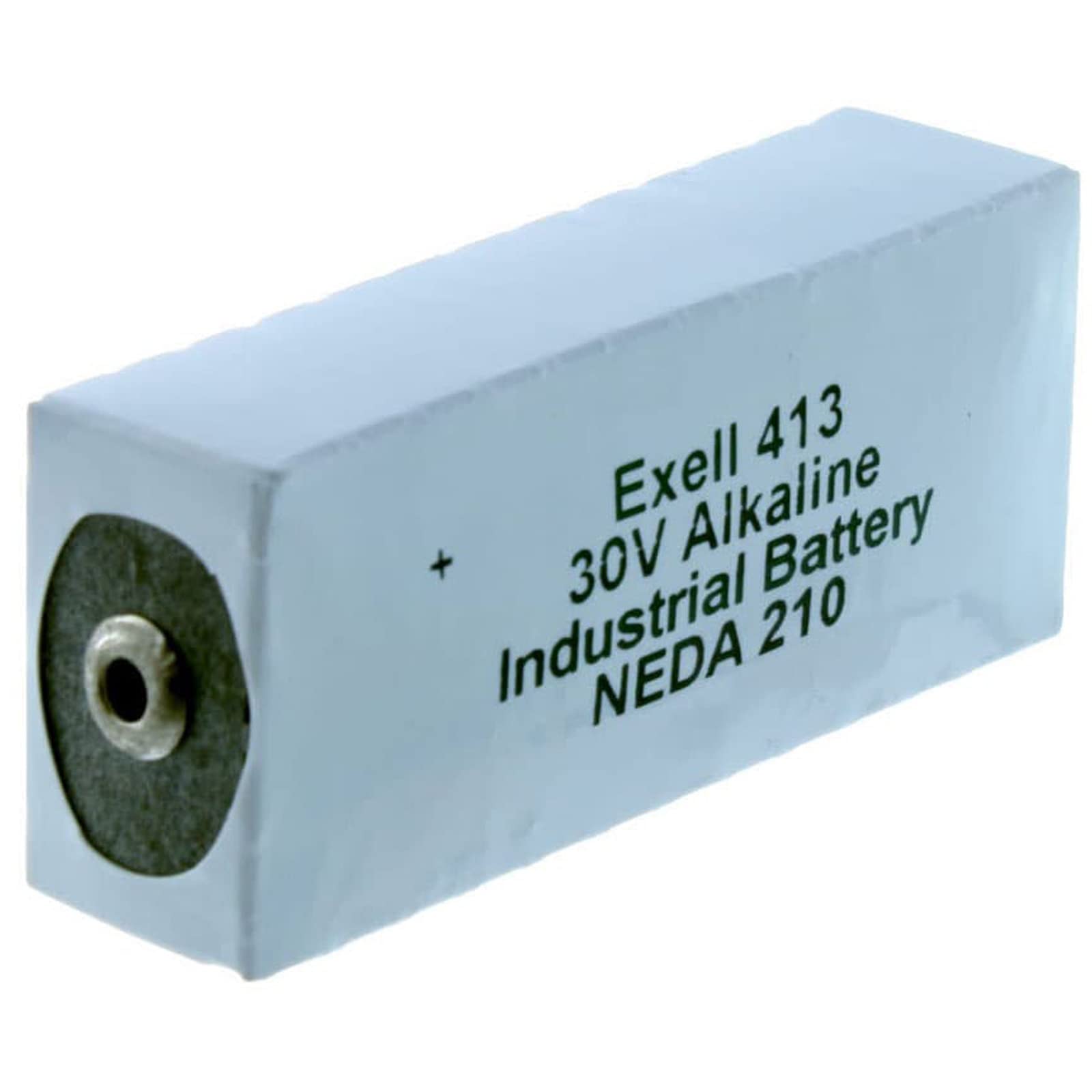 Exell Battery 413A 30V NEDA 210 Alkaline Battery Fits Replaces Gooch & Housego OL Series 730-Ge Detector, VOMs, Triplett 630, 2