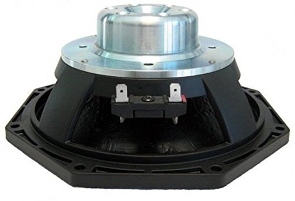 8.0-in Woofer w/8 Ohms Impedance & 500 Watts Continuous Power Handling Capacity & Neodymium Inside Slug Magnet