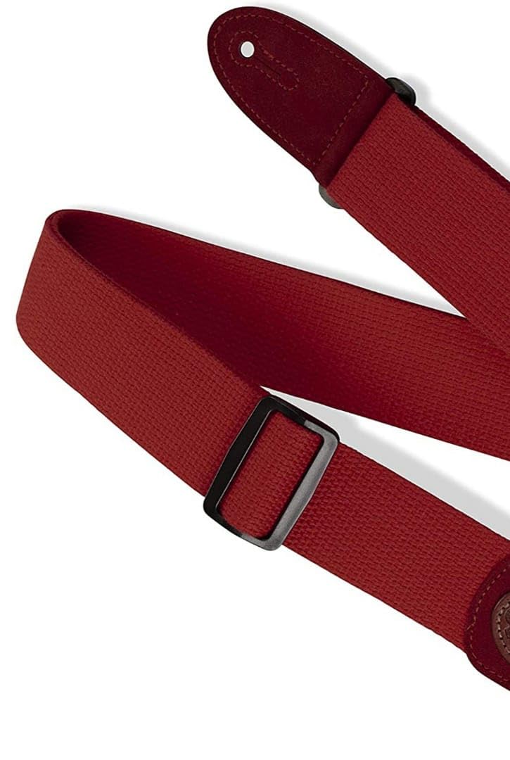 Fully Adjustable Maroon color Guitar Strap  Comfortable Belt for Acoustic, Electric & Ukulele Guitars